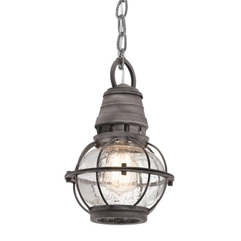 Zewnętrzna lampa wisząca Bridge Point KL-BRIDGEPOINT8S IP44 łańcuch cyna