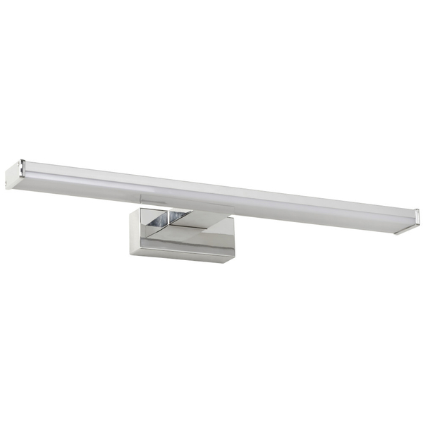 Kinkiet LAMPA ścienna ONNO 79297/08/12 Lucide łazienkowa OPRAWA prostokątna LED 8W 3000K metalowa IP44 satyna chrom biała