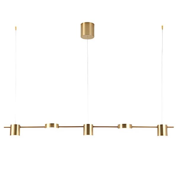 Nowoczesna wisząca lampa Glichio LLGLI-Z LED 35W 3000K złoty