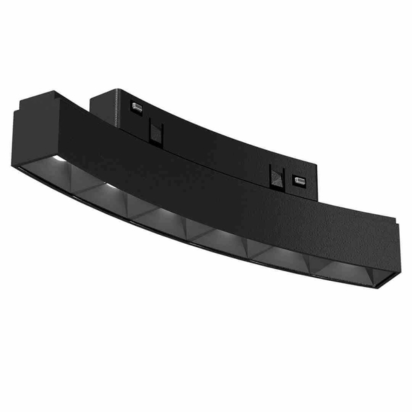Szynowa lampa sufitowa Magnetic Track ML8690 LED 6W 4000K zaokrąglona czarny