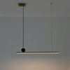 Lampa wisząca WAND MSE010100133 LED 28W czarna złota