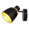 Metalowy kinkiet reflektor Aleksandria 91-13750 Candellux siatka złoty czarny