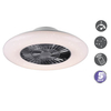 Wentylator sterowany pilotem Visby R62402106 LED 40W 3000-6500K srebrna