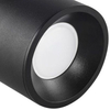 Metalowa lampa wpust PALLAS 314093 sufitowa tuba czarna biurowa