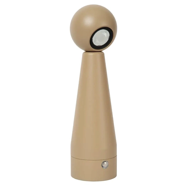 Stołowa lampa Ipsos 33500/03/41 Lucide LED 3W 3000K metalowa szara