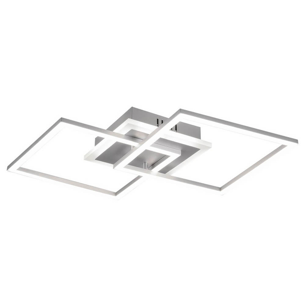 Plafon do sypialni HALIA DL187-62793 plafon LED 25W 3000K srebrny
