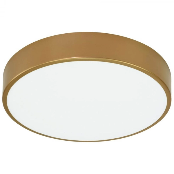 Złota lampa sufitowa 137623622013 do przedpokoju czujnik