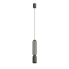 Lampa wisząca do jadalni CAMELEON SINGLES 12201 jedwabisty grafit
