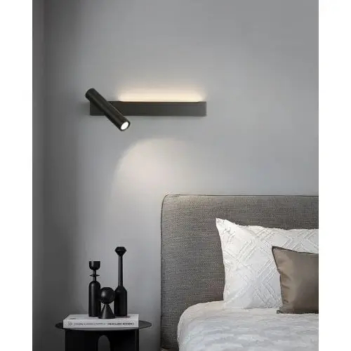 Naścienna lampa regulowana Barra CGBARRA30L LED 6W 3000K czarna