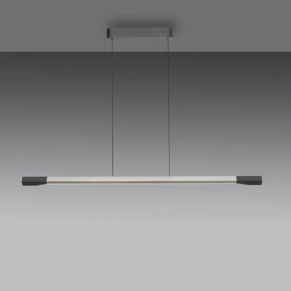 Wisząca lampa listwa HOOP 2732-33 LED 24W 3000K antracyt srebrny