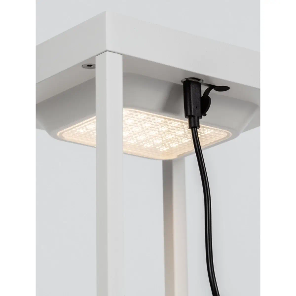 Lampa stojąca solarna OLVERTO LE75290 LED 2W 3000K IP54 biała