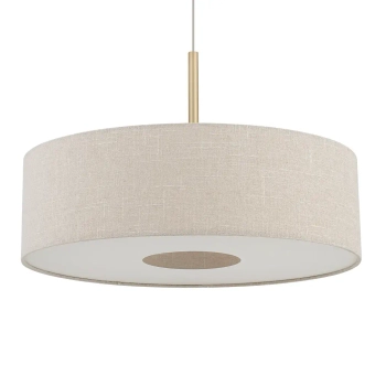 Nowoczesna wisząca lampa SANTANA 11653 do jadalni kremowa