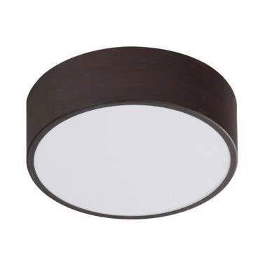 Lampa sufitowa ZIGO 10-39545 metalowa okrągła LED 10W 6500K wenge
