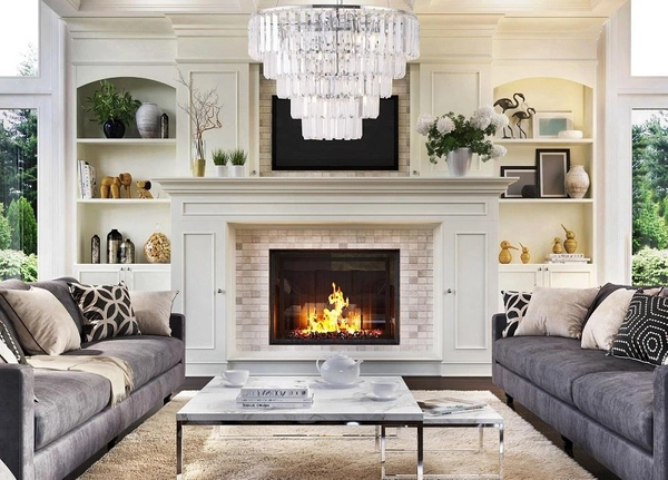 LAMPA wisząca MONACO P0260 Maxlight kryształowa OPRAWA zwis glamour crystal przezroczysty