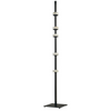 Klasyczna lampa stojąca Ringo ST-8955F Step LED 18W 3000K czarna