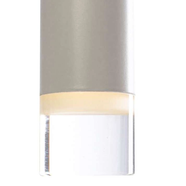 LAMPA wisząca ALBA ML188 Milagro metalowa OPRAWA zwis LED 5W 4000K sopel tuba biała