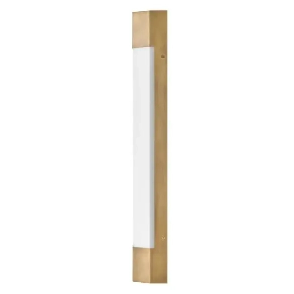 Podłużna ścienna lampa Facet QN-FACET-LED3-HB-BATH LED 22W 3000K IP44 mosiądz
