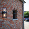 Elewacyjna LAMPA ogrodowa FLAIR 5288804012 Lutec zewnętrzna OPRAWA ścienna outdoor IP44 czarna przezroczysta