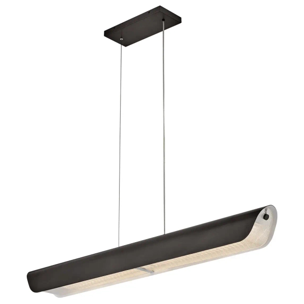 Ledowa wisząca lampa Arco HK-ARCO-LED-LP-117-BX LED 43W 3000K czarny