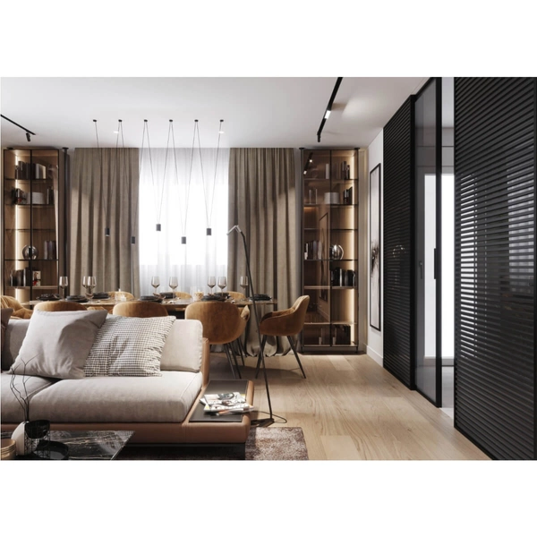 LAMPA wisząca VIWIN 9023 Shilo metalowa OPRAWA modernistyczny zwis tuby czarne