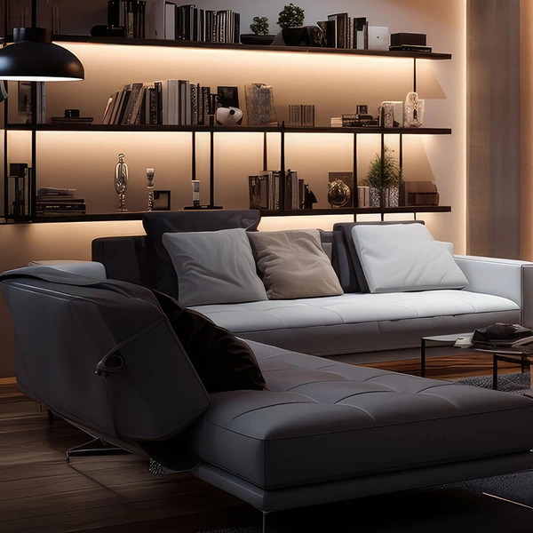 Zestaw taśma LED + zasilacz EKZ0894 LED 2,6W/0,5m 4000K 3m IP65 czarna