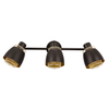 Salonowa lampa sufitowa Aleksandria 93-13767 reflektory czarny złoty