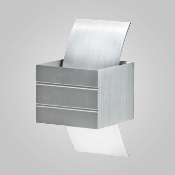 Ścienna lampa pokojowa Vidal AZ0862 kinkiet srebrny