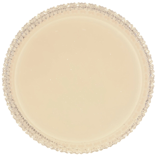 Plafon LAMPA sufitowa OVI 41749-12 Globo okrągła OPRAWA glamour LED 12W 3000K - 6500K crystal biały - przezroczysty