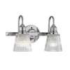 Lampa łazienkowa glamour QN-ADDISON2-BATH podwójna chrom