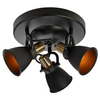Sufitowa LAMPA industrialna ALTON 107854 Markslojd metalowa OPRAWA plafon reflektorki regulowane czarne