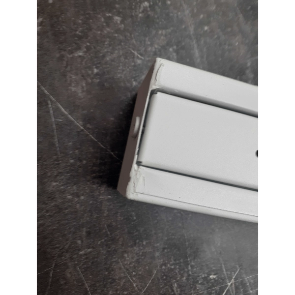 Kinkiet LAMPA ścienna THIAGO GS-LCLC WH Italux łazienkowa OPRAWA metalowa LED 18W 4000K listwa belka IP44 przyścienna biała OUTLET