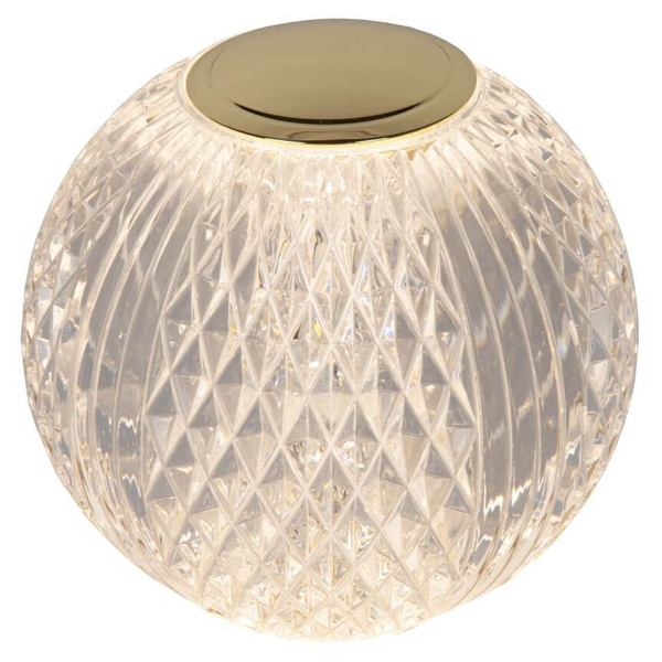 Stołowa lampa glamour Cintra ściemnialna LED 1,5W 3000K złota
