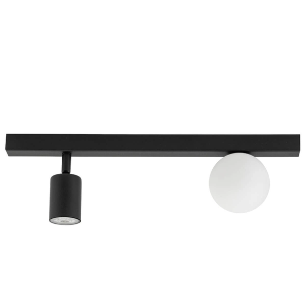 Lampa sufitowa na belce Vox 10000 bubble tubka metalowa czarna