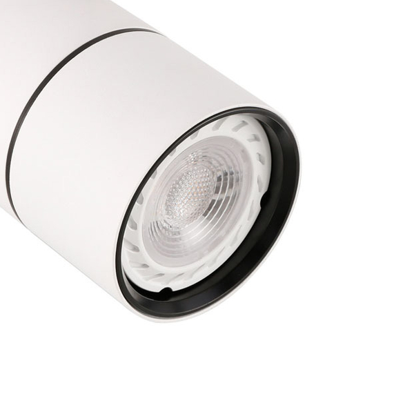 Spot LAMPA sufitowa LACONI SPL-2813-1B-WH Italux metalowa OPRAWA regulowany reflektorek białe czarne