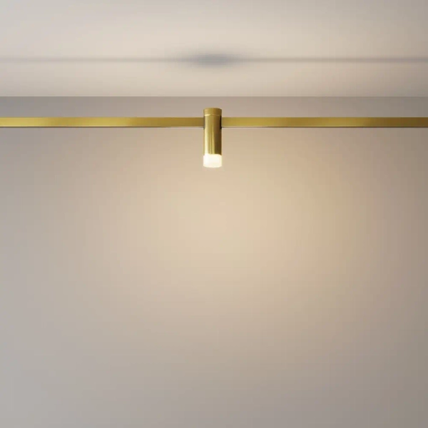 Magnetyczna lampa modułowa Skim TR145-1-3W2.7K-W-BS-DE LED 3W 2700K mosiądz