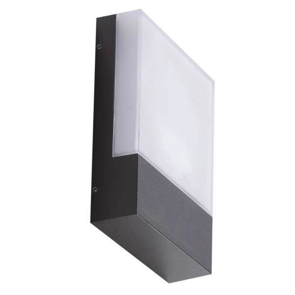 Zewnętrzny kinkiet ścienny Civita AZ4361 Azzardo LED 12W 2900K IP54 szara