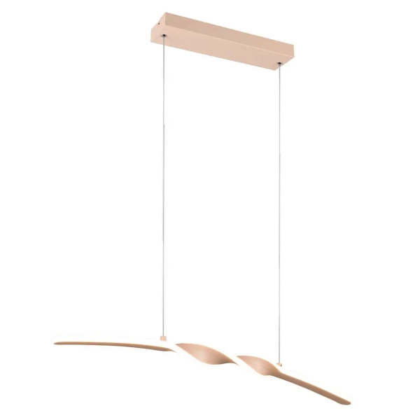 Wisząca lampa do salonu GINKO R35791166 LED 18W 3000K beżowy