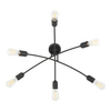 Wielopunktowa lampa sufitowa Helix 4679 TK Lighting metalowa czarna