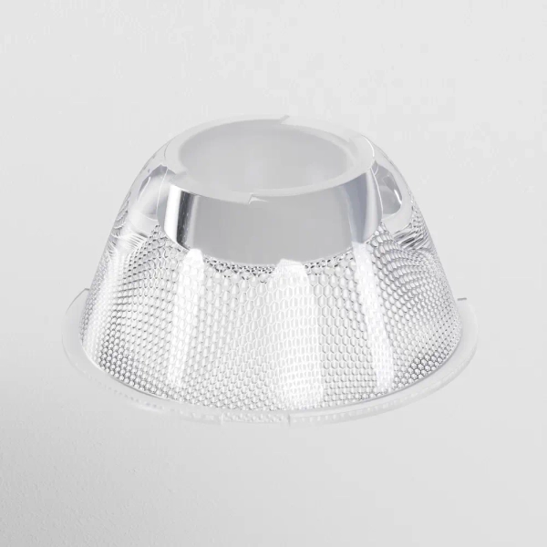 Szynowa soczewka do reflektora LED Focus 12W LensD38-24 przezroczysta