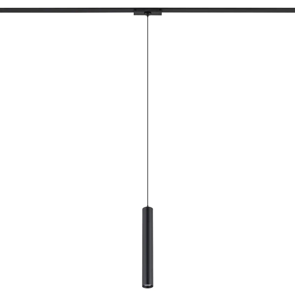Zwisająca lampka do szyn 1-obwodowa 11317 LED 10W 3000K czarny