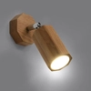 Regulowany kinkiet ekologiczny SL.1028 drewniana lampa