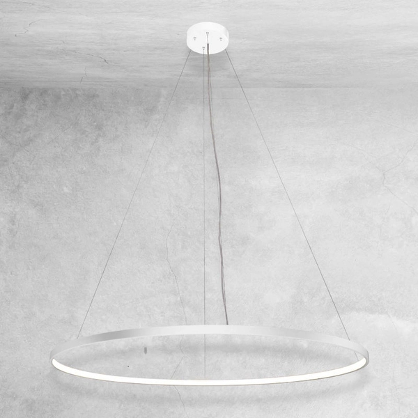 Wisząca lampa minimalistyczna Atari LED 51W 3000K biała