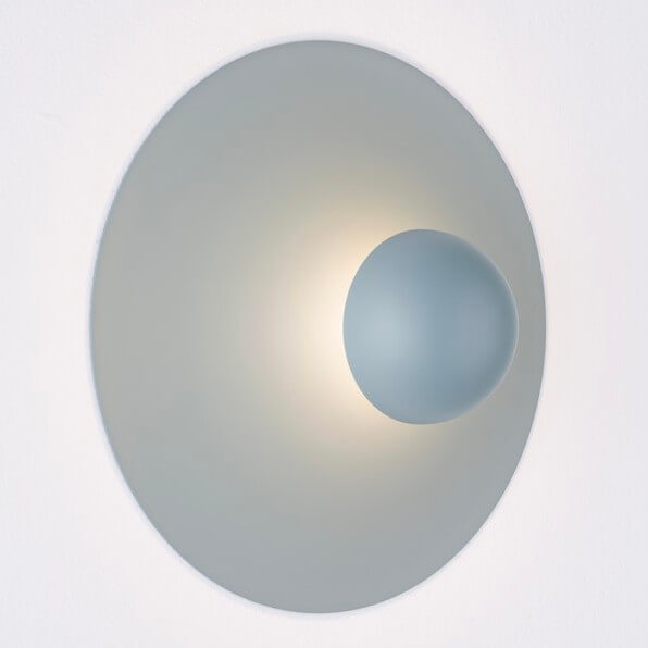 Lampa na ścianę do jadalni BAILA LE44541 LED 9W 3000K okragła szary