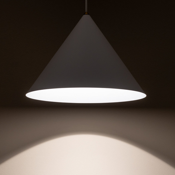 Lampa wisząca do salonu Zenith 8002 Nowodvorski metalowa mosiądz biała