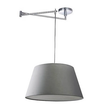 Sufitowa lampa regulowana Natalia AZ1924+AZ2591 Azzardo chrom szary