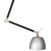 Metalowa lampa wisząca Zyta AZ4189+AZ2593 do kuchni czarna aluminium