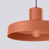 Lampa wisząca nad wyspę BILO SL.1706 kapelusz terakota
