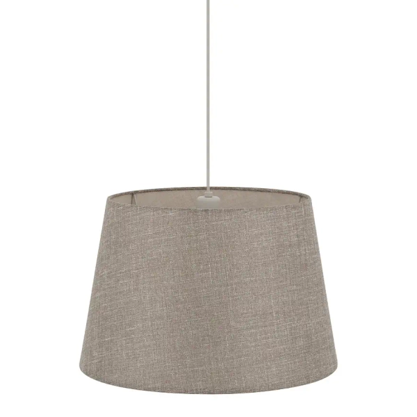 Minimalistyczna lampa wisząca tuba TUTOIA 11682 beżowa