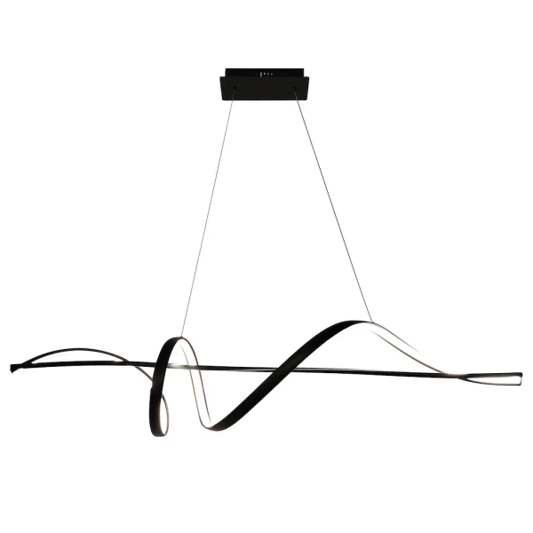 Wisząca lampa nad wyspę SASH ML1190 LED 36W 4000K do jadalni czarna