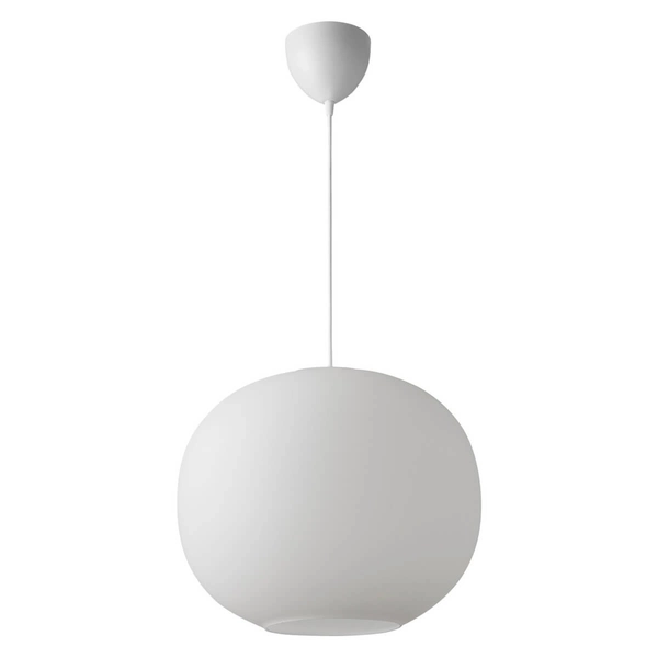 Szklana lampa wisząca Navone 2420103001 kula ball biały